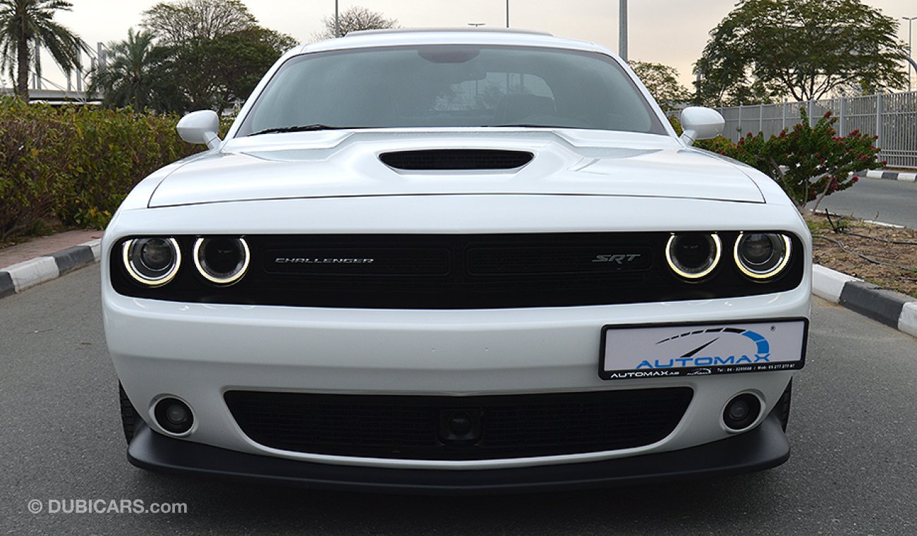 Dodge Challenger 2015 SRT, 392 HEMI, 6.4L V8 GCC with 2 Years or 100,000km Warranty