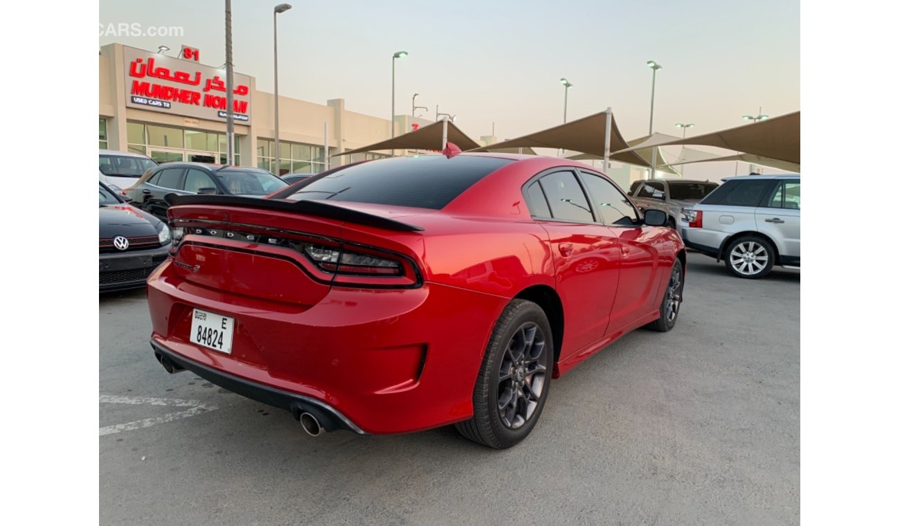 Dodge Charger Dodge Charger 2018 full option super extra red color and white and black interior