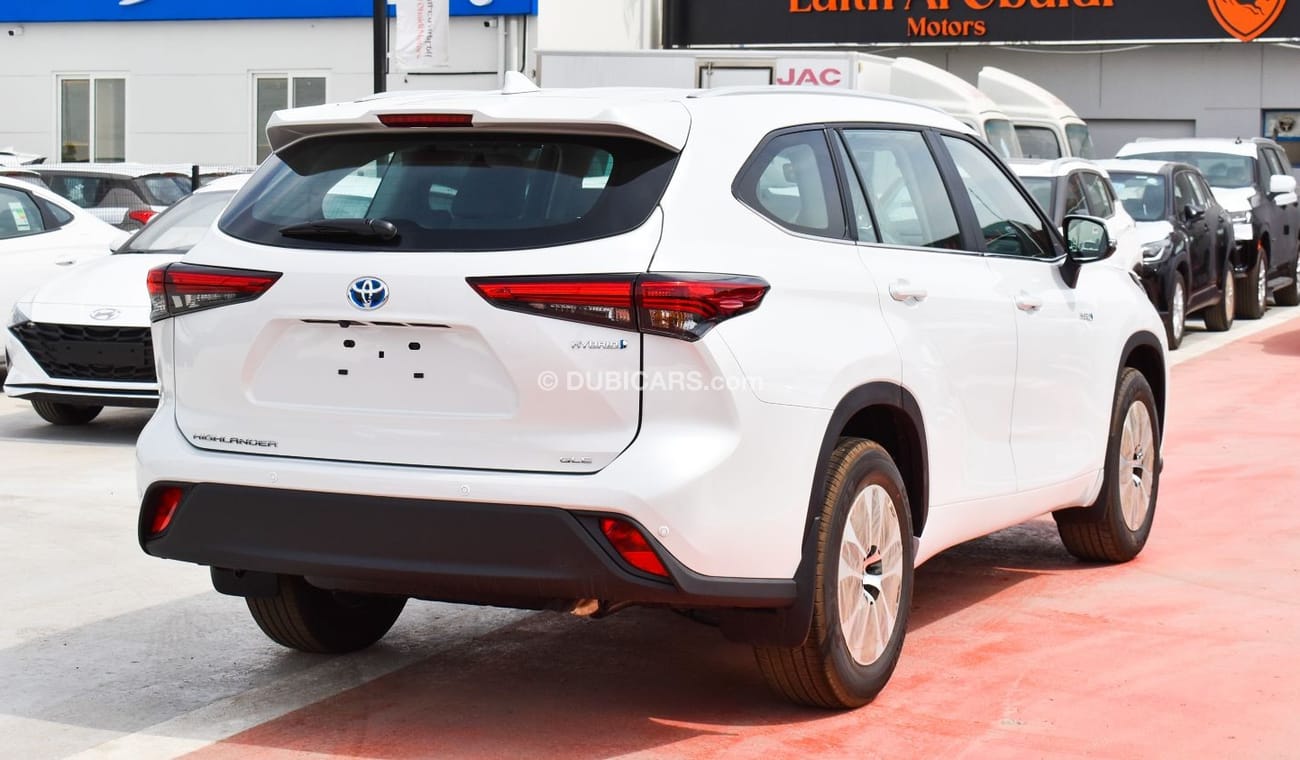 Toyota Highlander Toyota Highlander 2.5L GLE | Hybrid | 2023 | For Export Only