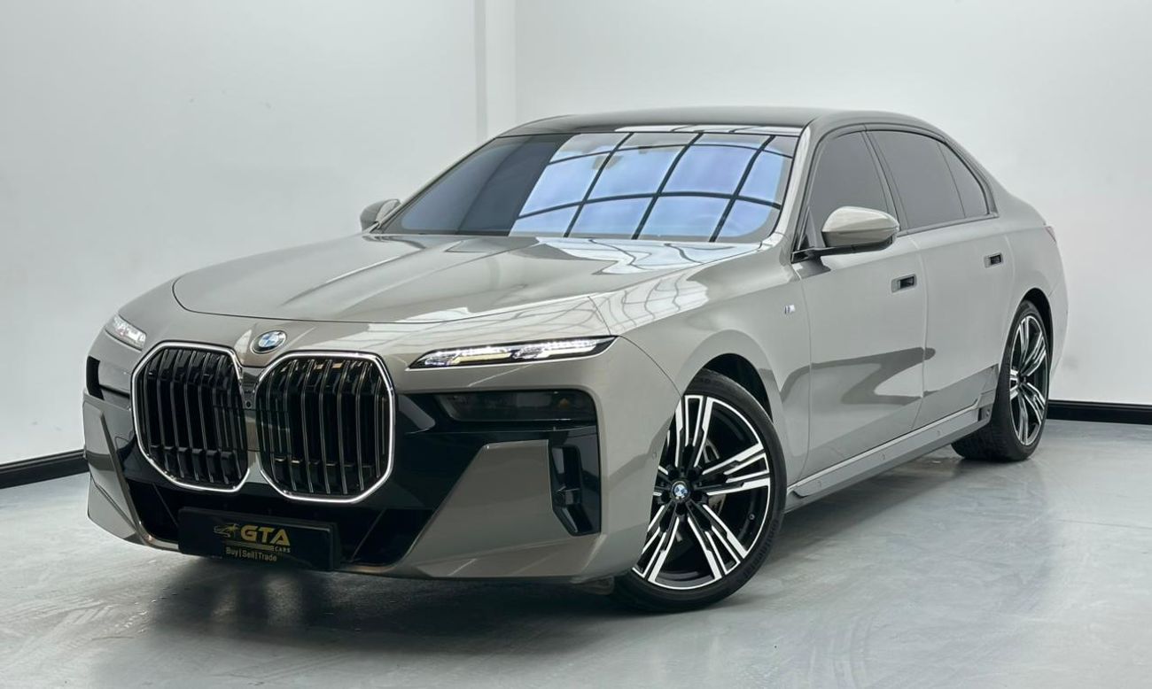 BMW 735i 2023 BMW 735i M-Sport, 2028 BMW Warranty and Service Pack, BMW Service History, GCC