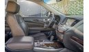 Infiniti QX60 1,253 P.M | 0% Downpayment | Full Option | Pristine Condition