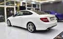 Mercedes Benz C250 CGI EXCELLENT DEAL for our Mercedes Benz C250 Coupe ( 2015 Model ) in White Color GCC Specs