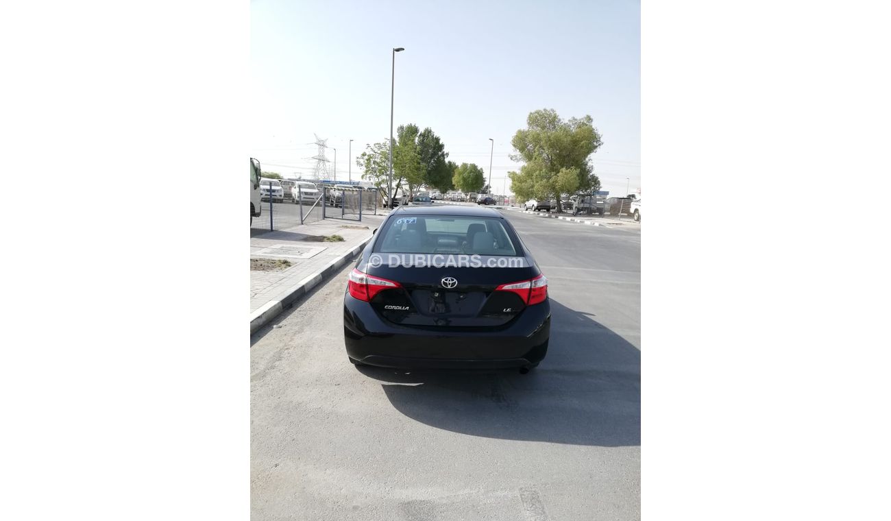 تويوتا كورولا TOYOTA COROLLA 2015 BLACK