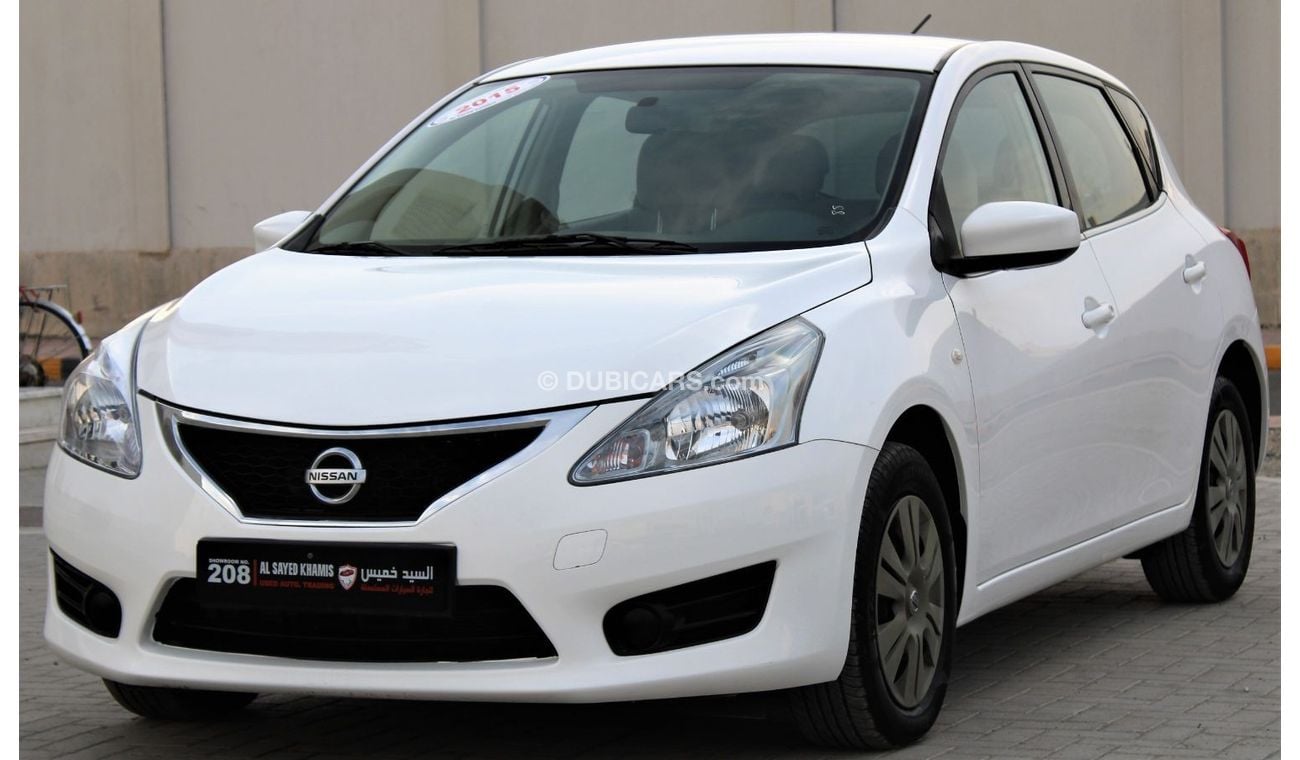 Nissan Tiida Nissan Tiida 2015 GCC in excellent condition without accidents, very clean from inside and outside