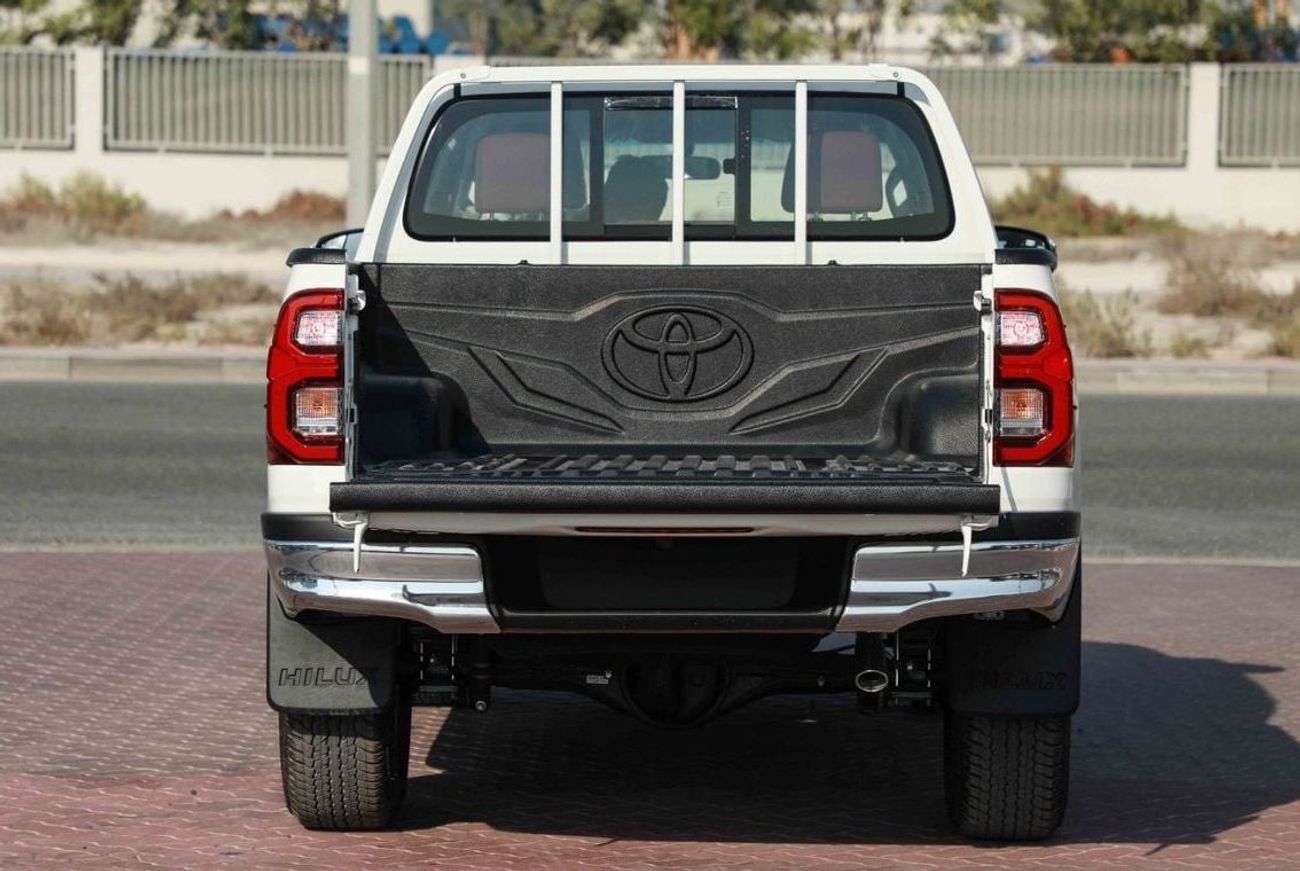 Toyota Hilux 2025 TOYOTA HILUX GLXS 2.7 - SUPER WHITE inside MAROON | Export Only