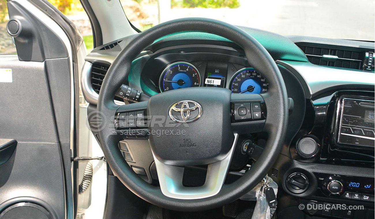 Toyota Hilux 2.4 DSL MT 4WD WITH DIFF LOCK MODEL 2019