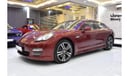 Porsche Panamera EXCELLENT DEAL for our Porsche Panamera 4 ( 2012 Model ) in Red Color GCC Specs