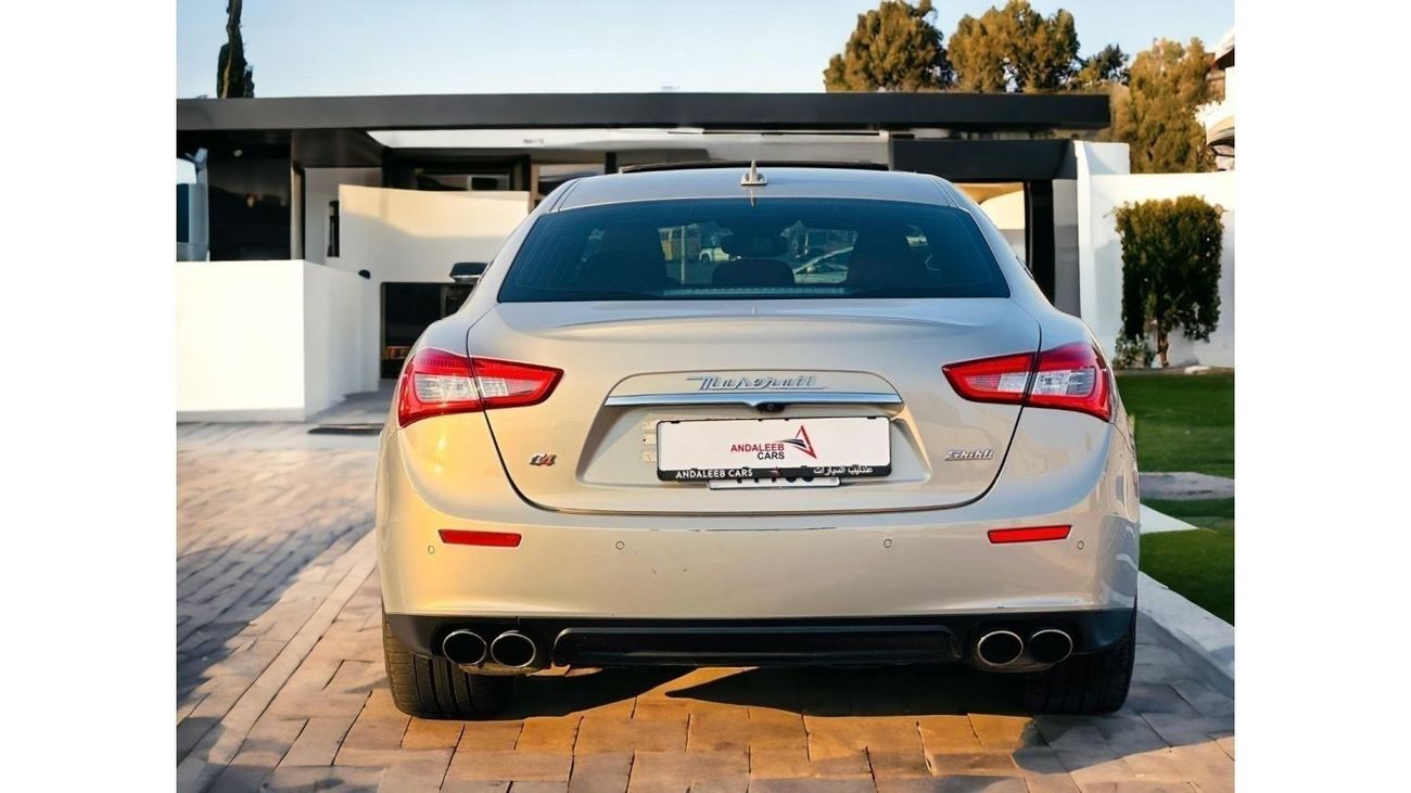 Maserati Ghibli S Q4 AED 1,16 PM | MASERATI GHIBLI 3.0L V6 | GCC SPECS | ORIGINAL PAINT | MINT CONDITION