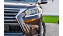 Lexus GX460 4.6L V8 4WD - 2016 - Ultra Low Mileage! - AED 3,309 PM - 0% Downpayment