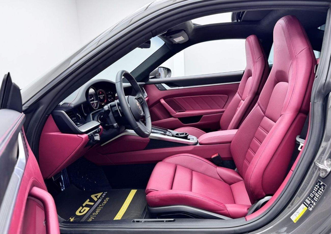 بورش 911 Turbo 3.8L (575 HP) Coupe 2024 Porsche 911 Turbo, 2026 Porsche Warranty, Full Porsche Service Histor