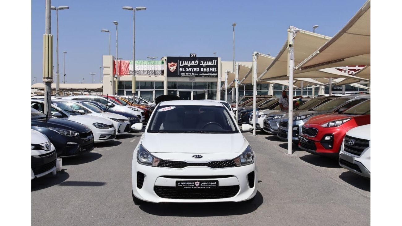 كيا ريو EX خالية من الحوادث - خليجي - مكينة 1400 سي سي - بحالة ممتازة من الدخل والخارج