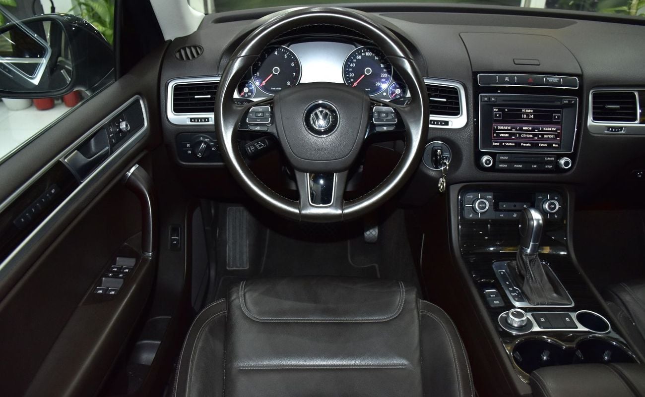 Volkswagen Touareg EXCELLENT DEAL for our Volkswagen Touareg ( 2016 Model ) in Grey Color GCC Specs