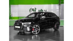 Audi RS Q3 2 YEARS WARRANTY - 2 YEARS FREE SERVICE - RSQ3 UNIQUE CONDITION 34,626 KM ONLY - DEALER SERVICE HIST