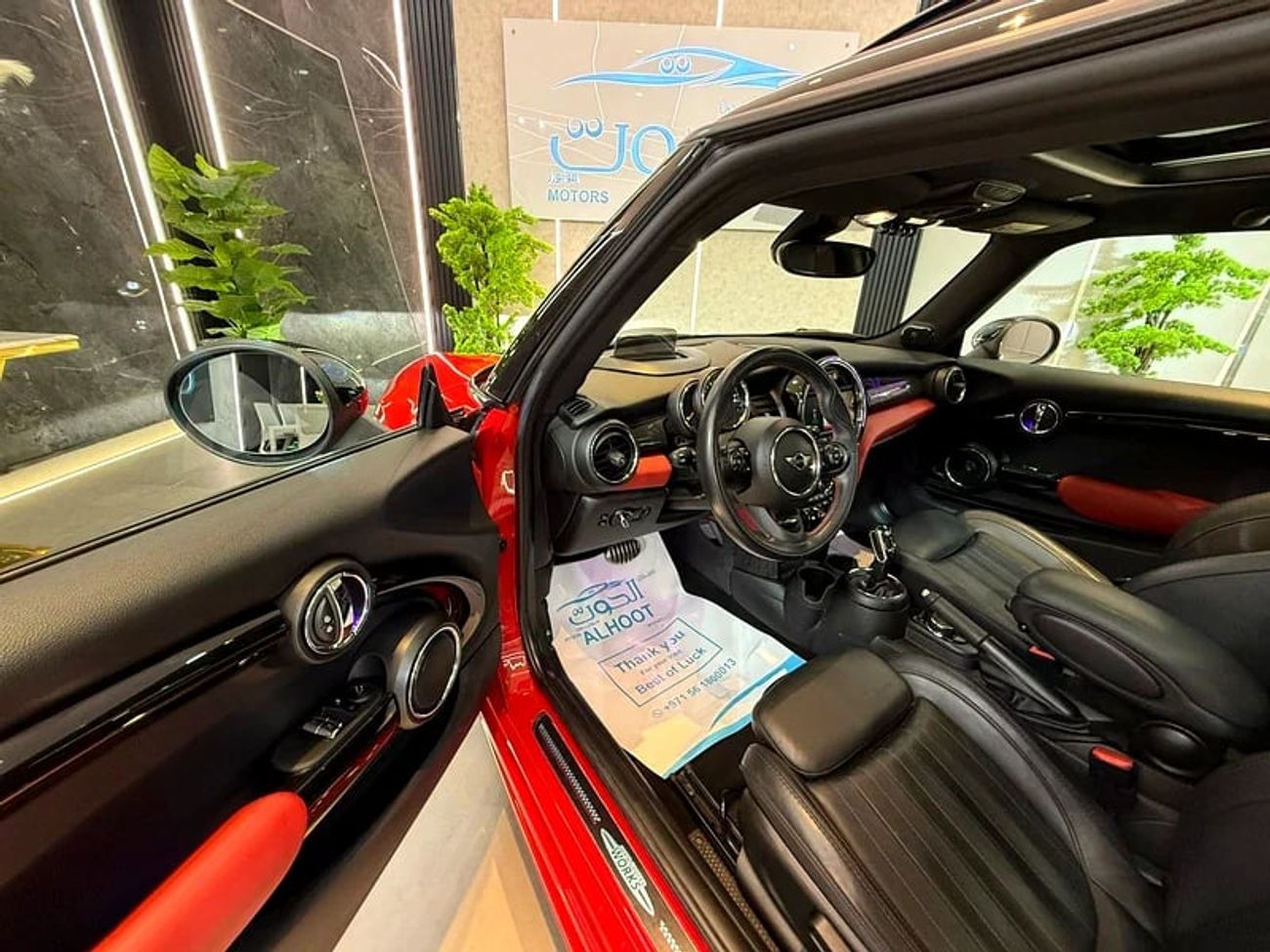 ميني كوبر LOVELY S JCW || GCC || TOP OF THE RANGE || PANORAMIC || ACCIDENTS FREE || LOW MILEAGE