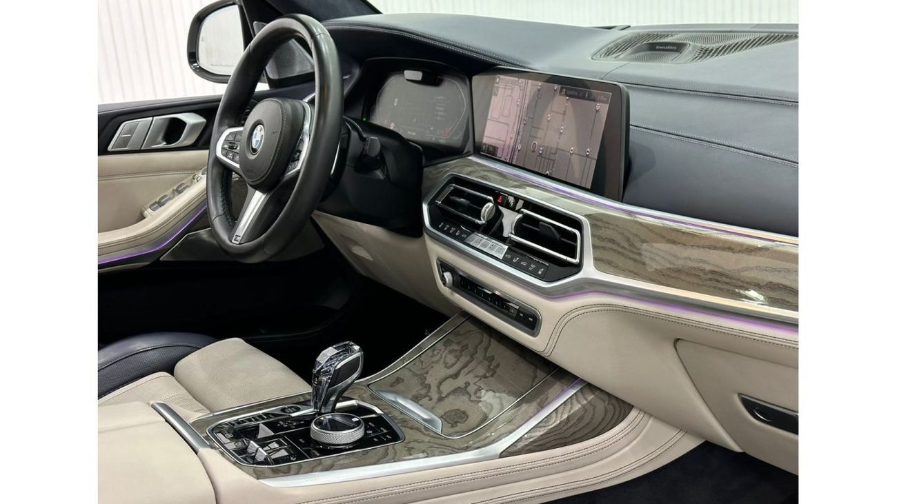 بي أم دبليو X7 2019 BMW X7 xDrive50i M-Sport Masterclass, Aug 2024 Warranty + Aug 2027 Service Pack, Full Option