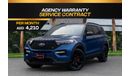 Ford Explorer ST | 4,210 P.M  | 0% Downpayment | Agency Warranty and Service!