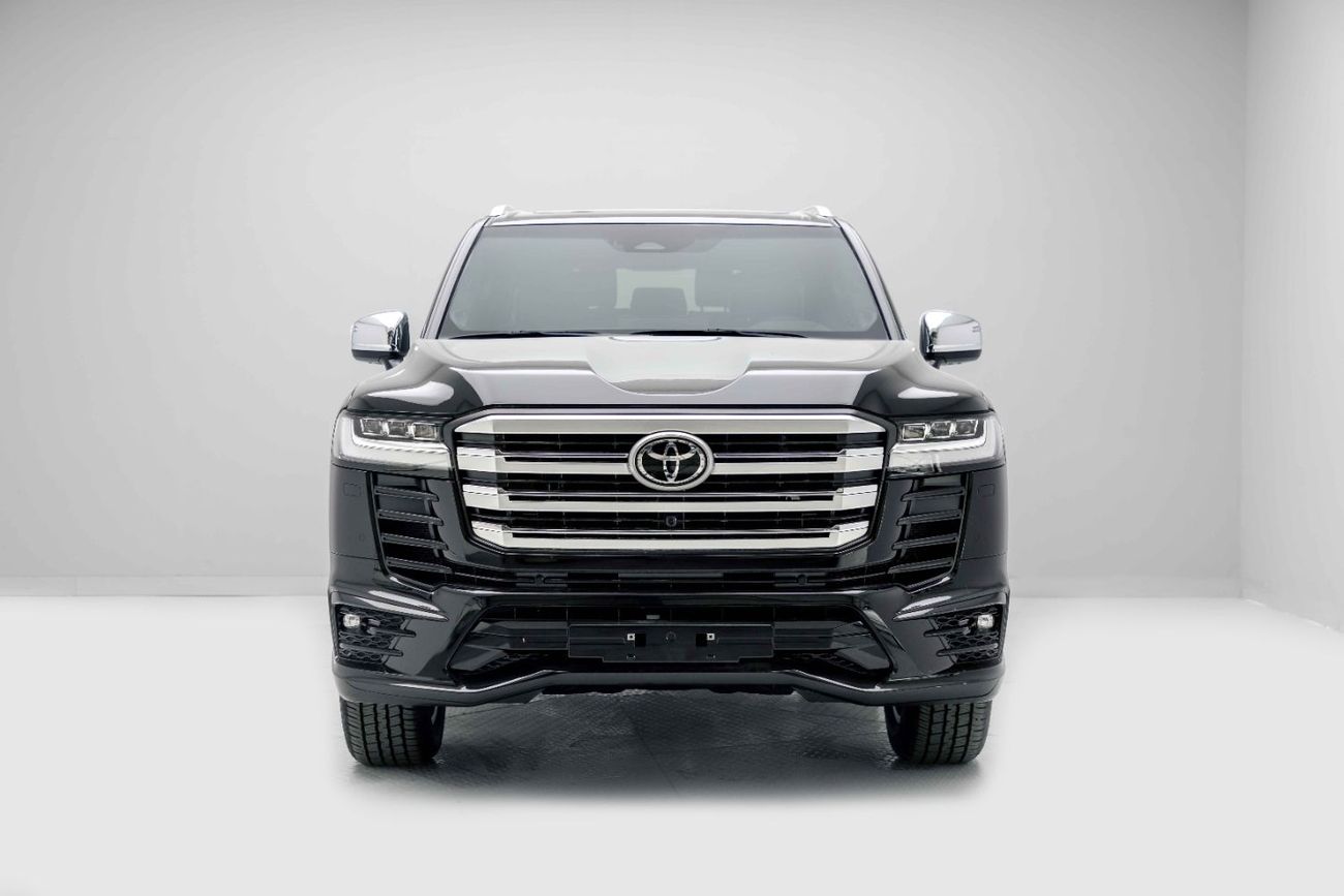 Toyota Land Cruiser VXR 3.3L - Attitude Black Inside Black & Dark Red | Export Only