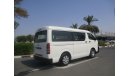 Toyota Hiace toyota hiace 2013 mid roof , 15 passenger gulf space , manual gear