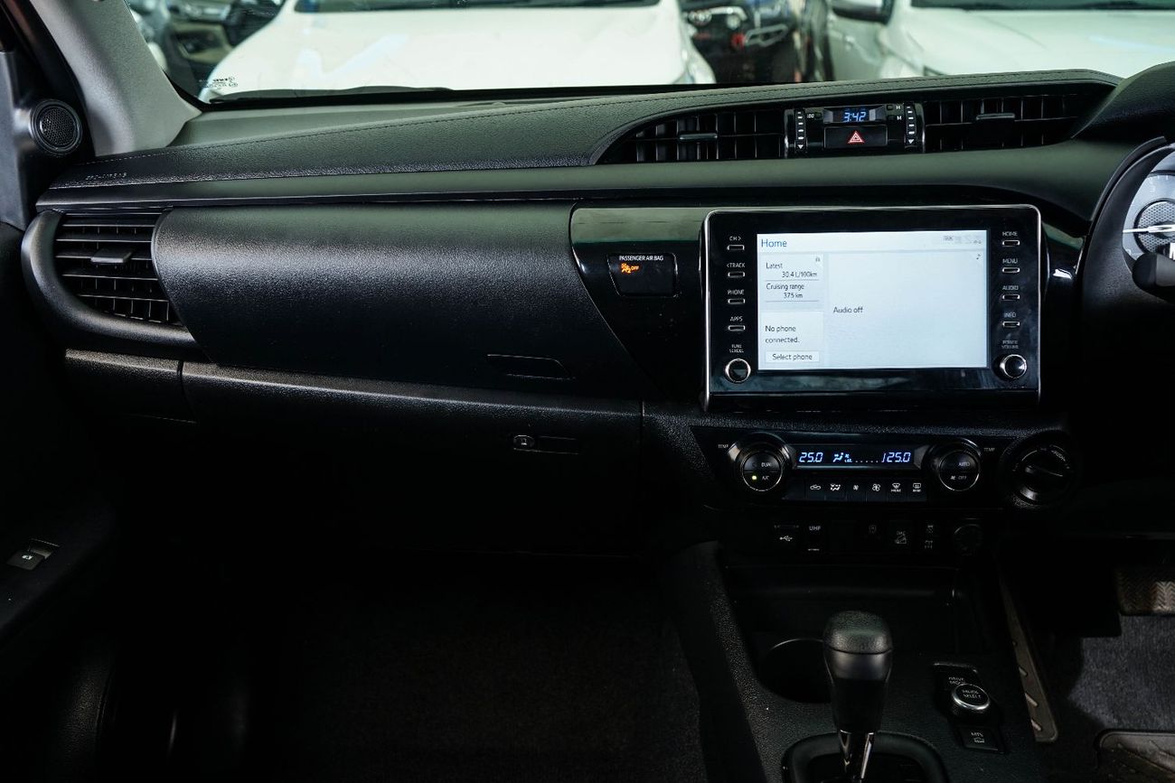 تويوتا هيلوكس The Toyota Hilux is a legendary, tough, and reliable mid-size body-on-frame pickup truck known for i