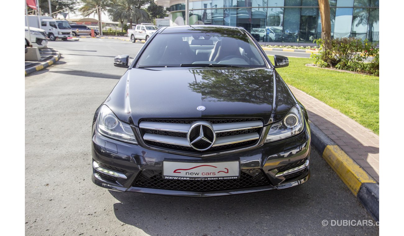 مرسيدس بنز C 350 كوبيه MERCEDES C350 -2013 - GCC - ZERO DOWN PAYMENT - 1760 AED/MONTHLY - 1 YEAR WARRANTY