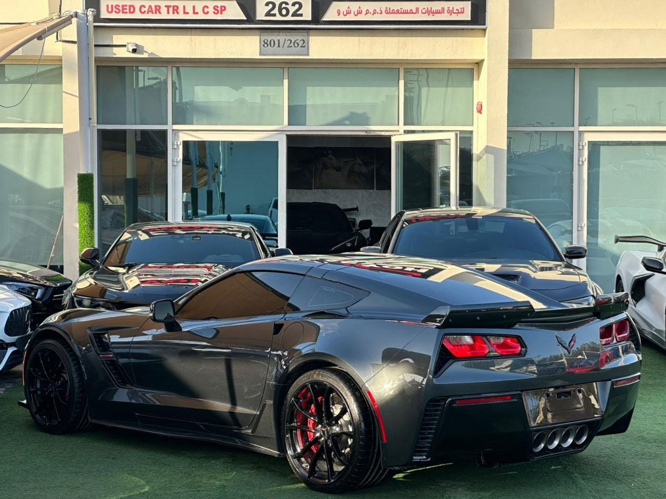 شيفروليه كورفت شيفروليه كورفت جراند سبورت 2019 خليجي صبغ واكله