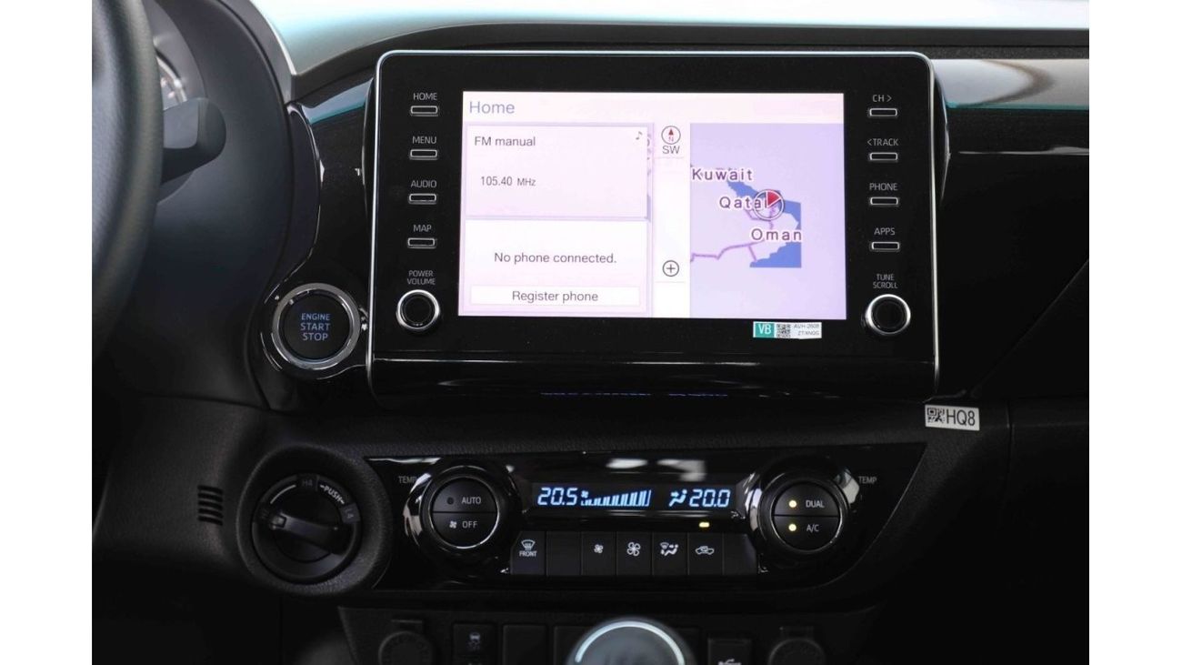 Toyota Hilux 2024 Toyota Hilux 4x4 DC 2.7 HI - Platinum White Pearl inside Maroon | Export Only