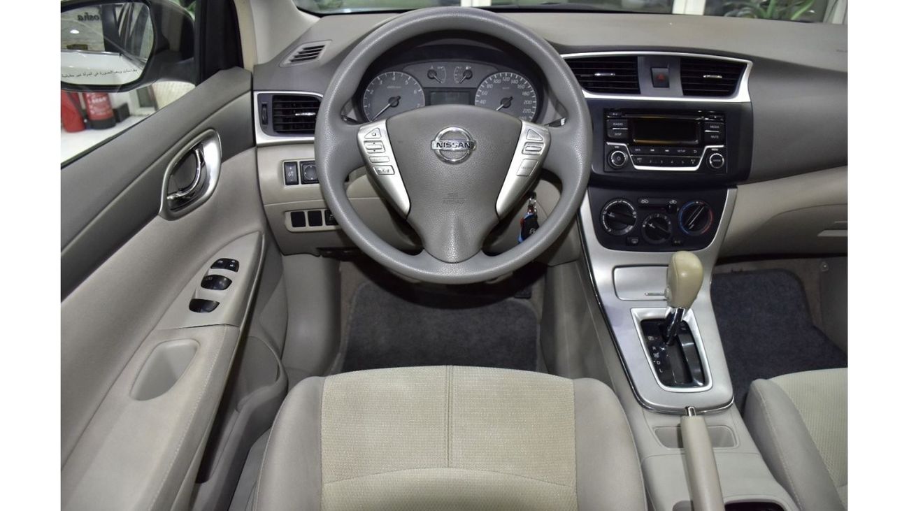 Nissan Sentra EXCELLENT DEAL for our Nissan Sentra 1.8 S ( 2020 Model ) in White Color GCC Specs