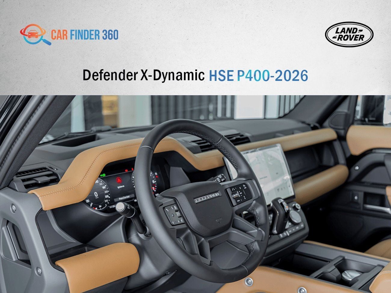 Land Rover Defender Land Rover Defender X-Dynamic HSE P400  -  2026 - GCC(Export only)