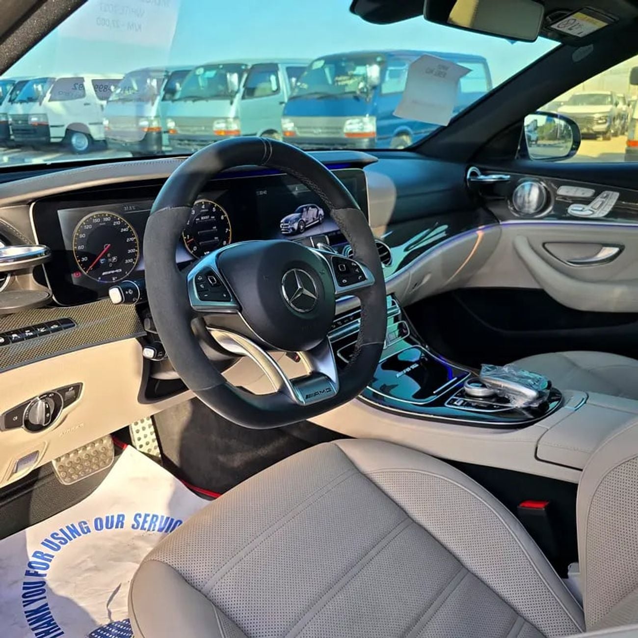Mercedes Benz E63 AMG Mercedes E 63s Beige Interior Japanese Specs