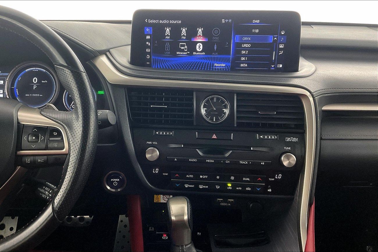 Lexus RX450h F-Sport | Carnival Sale • UP TO AED 20,000 OFF | Guaranteed Warranty | 0 Down Payment