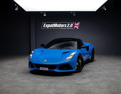 Lotus Emira 4,485x60 • 20% DP • 2023 Lotus Emira First Edition • Lotus Warranty + Service Contract • GCC •