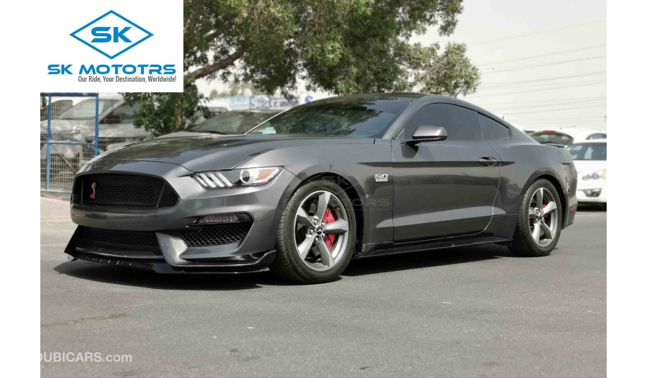 فورد موستانج 5.0L, Shelby GT500, 18" Tyre, Leather Seats, Bluetooth, Rear Camera, Power Seats, USB (LOT # 1931)