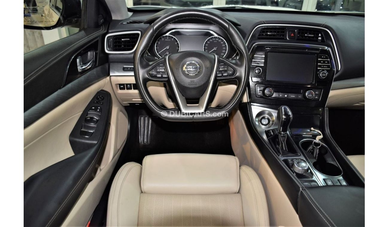 Nissan Maxima EXCELLENT DEAL for our Nissan Maxima SV 2017 Model!! in White Color! GCC Specs