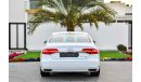 Audi A8 50TFSI Quattro -Under Warranty! Super Clean!  GCC - AED 2,472 per month - 0% Downpayment