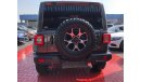 Jeep Wrangler GCC 2018 FSH WITH AGENCY WARRANTY IN MINT CONDITION