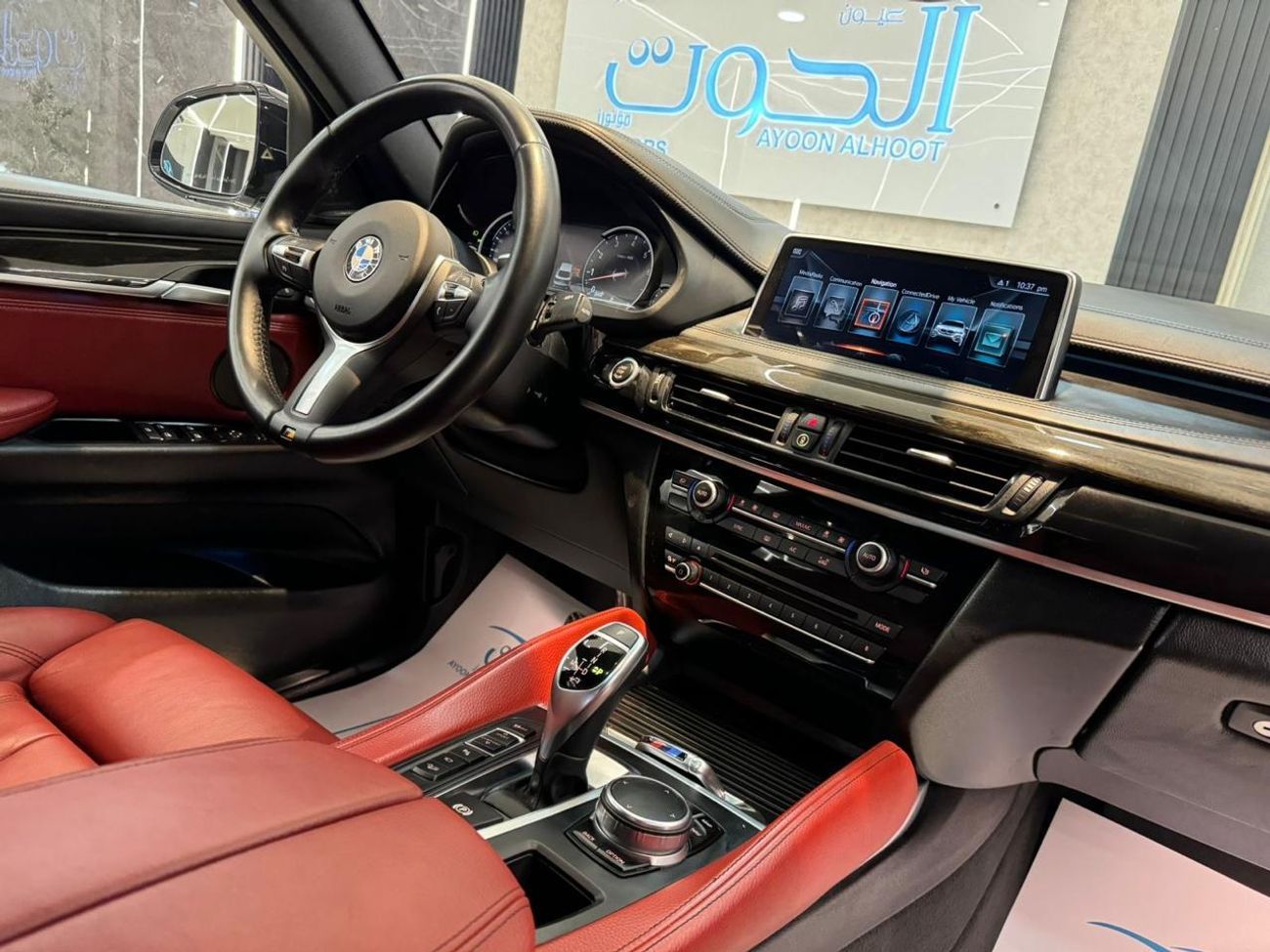 BMW X6 40i Luxury 3.0L LOVELY BMW X6 V6 || TOP RANGE || M_KIT || GCC || LIKE NEW || SCREENS II LOW MILEAGE