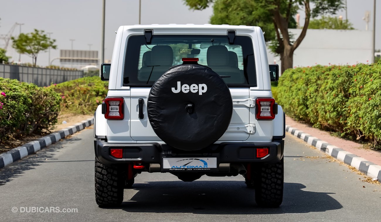 Jeep Wrangler Rubicon 4X4 V6 3.6L , GCC , 2021 , 0Km , W/3 Yrs or 60K Km WNTY @Official Dealer