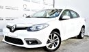 Renault Fluence 2.0L LE 2017 GCC 2.5L V6 PE 2016 GCC RAMADAN OFFER INSURANCE/SERVICE/WARRANTY