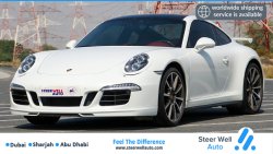 بورش 911 CARRERA 4S | AERO KIT | FULL SERVICE HISTORY | WARRANTY TILL 2021 | GCC | 2015