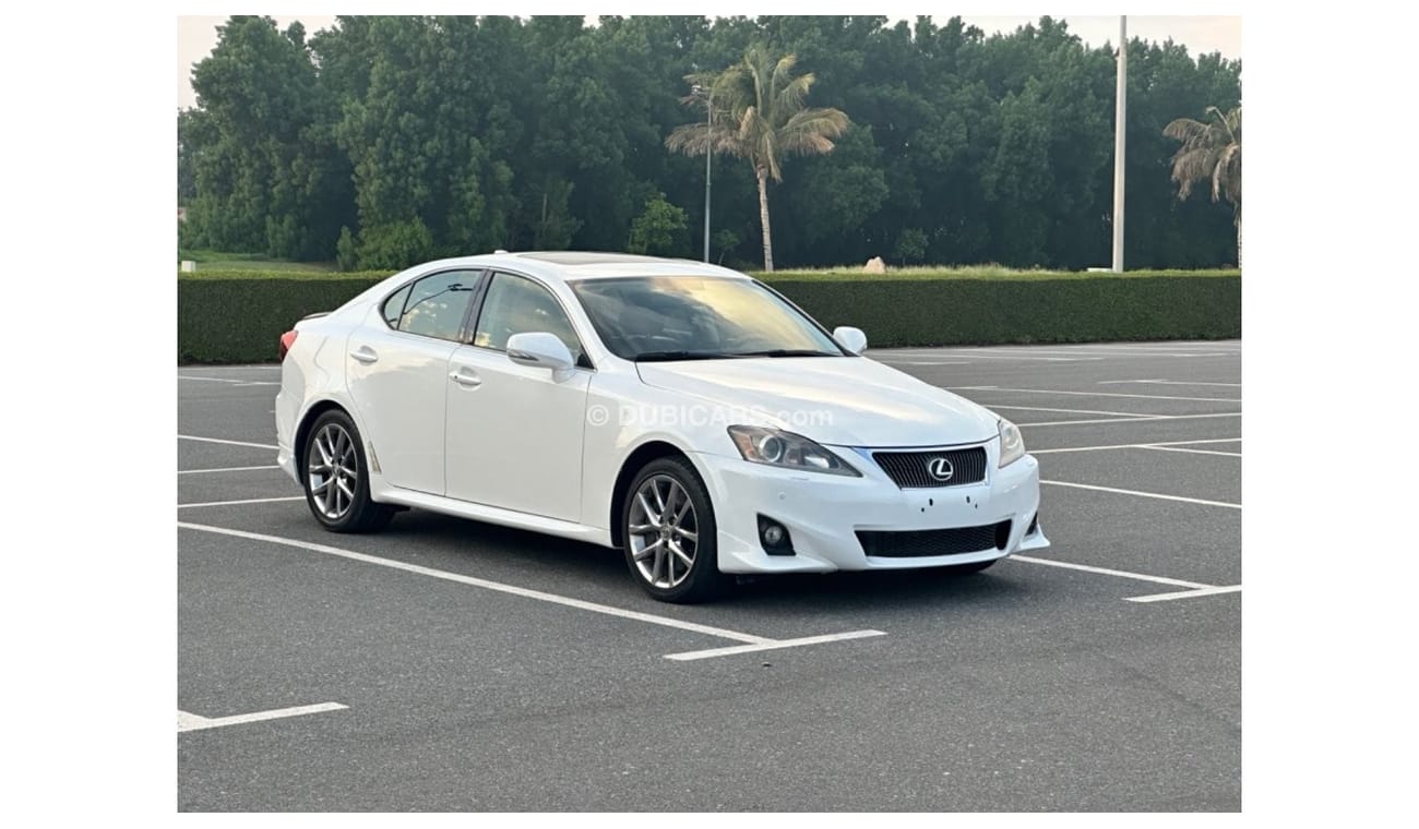 Lexus IS300 MODEL 2013 GCC CAR PERFECT CONDITION INSIDE AND OUTSIDE FULL OPTION SUN ROOF LEATHER SEATS NAVIGATIO
