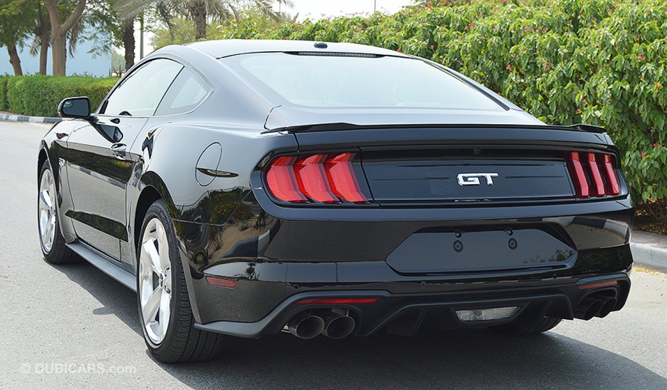 Ford Mustang GT Premium 2018, 5.0L V8 GCC, M/T, 0km with 3 Years or 100K km WRNTY, 60K km Service at Al Tayer