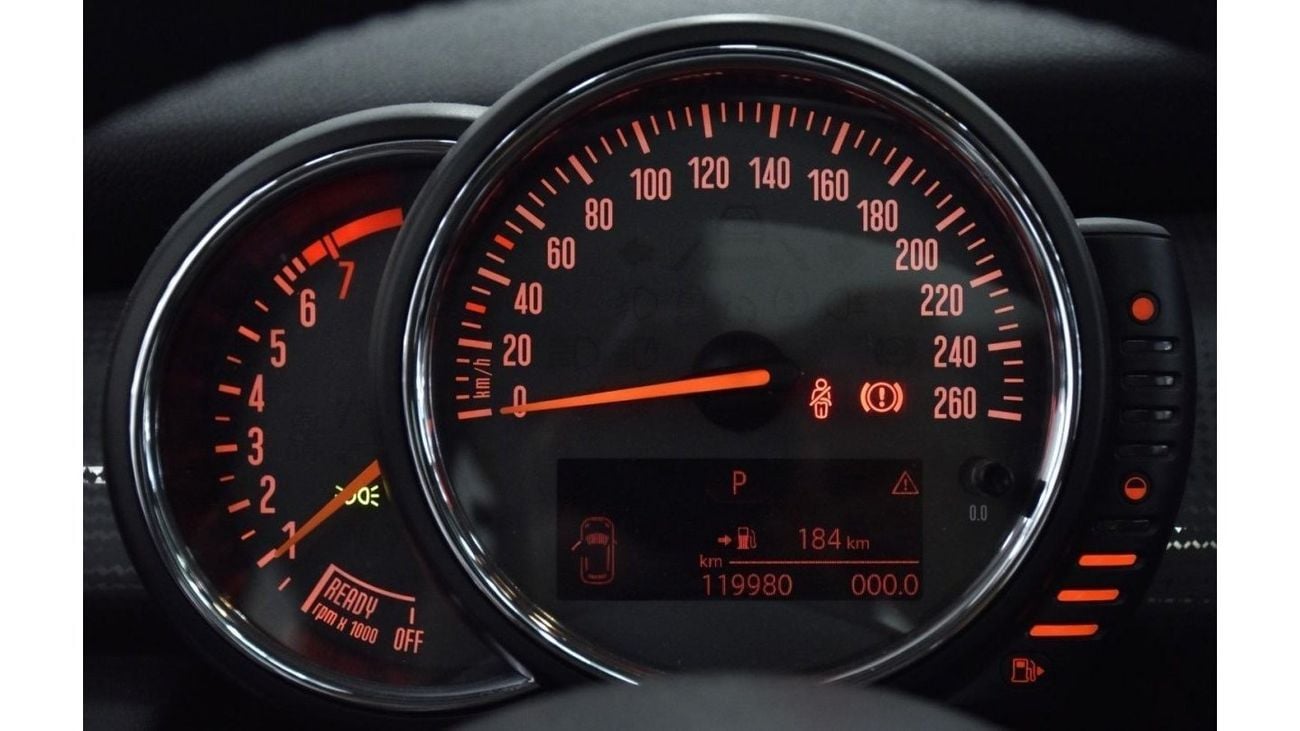 Mini Cooper EXCELLENT DEAL for our Mini Cooper ( 2015 Model ) in Red Color GCC Specs