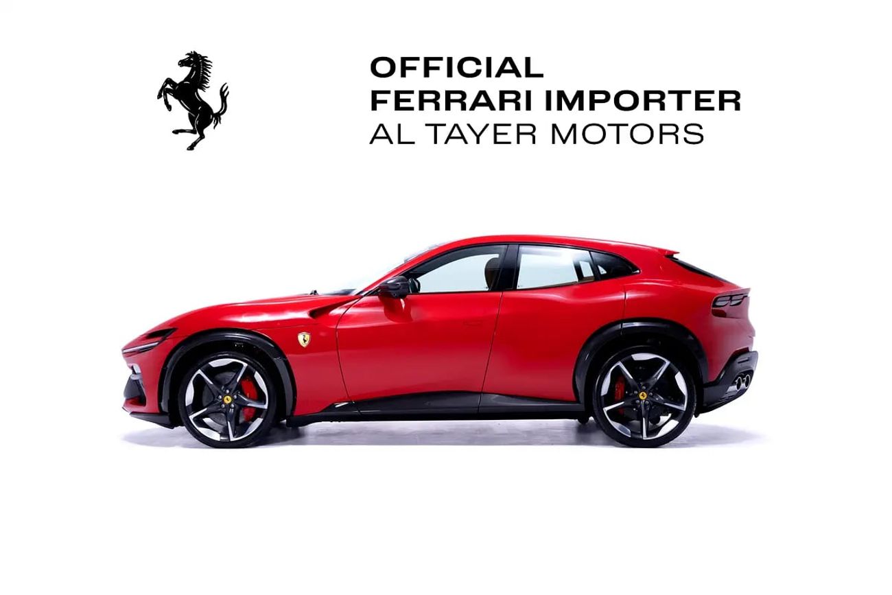 Ferrari Purosangue Delivery Mileage