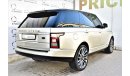 Land Rover Range Rover Vogue RANGE ROVER VOGUE 5.0L SE V8 4WD SUPER CHARGED 2013 GCC FULL SERVICE HISTORY FROM AL TAYER