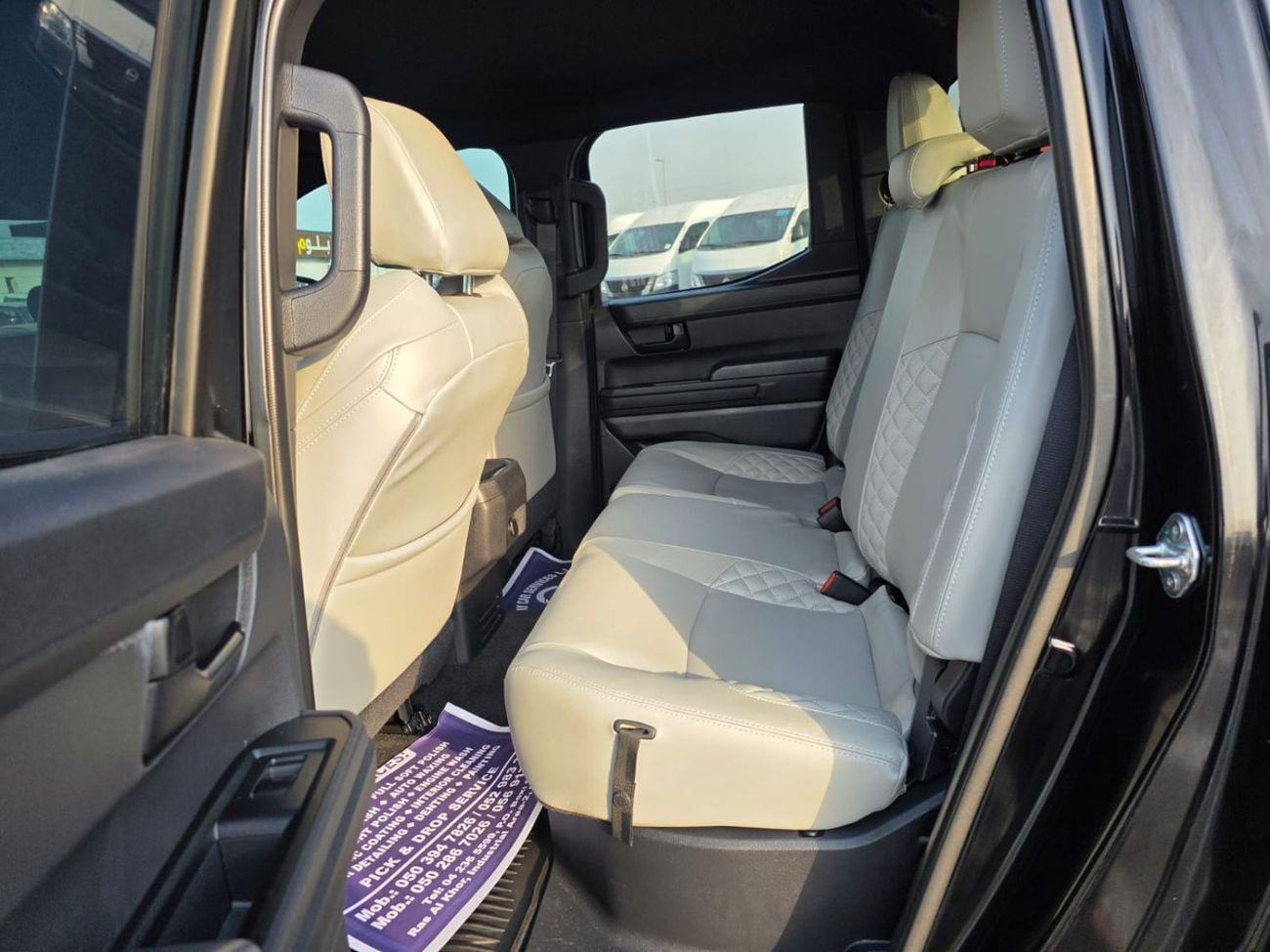 تويوتا تاكوما 2024 Model 2.4L normal engine ,Push button , leather seats and low mileage
