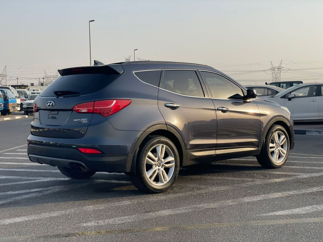 هيونداي سانتا في 2015 Hyundai Santa Fe Sports Ultimate Full Option Panoramic - 2.0L V4 Turbo - AWD 4x4 - Full Screen