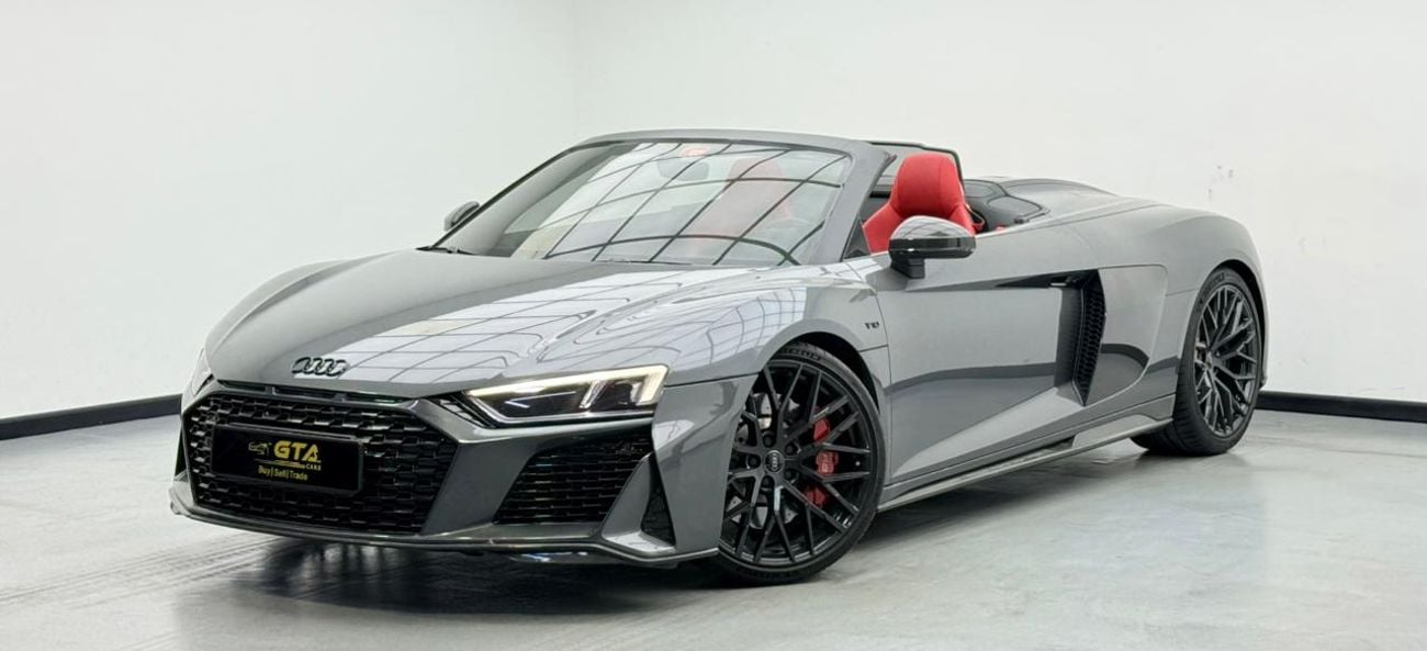 Audi R8 Spyder STD 2017 Audi R8 Spyder V10 + Package, Full Audi Service History, Full PPF, GCC