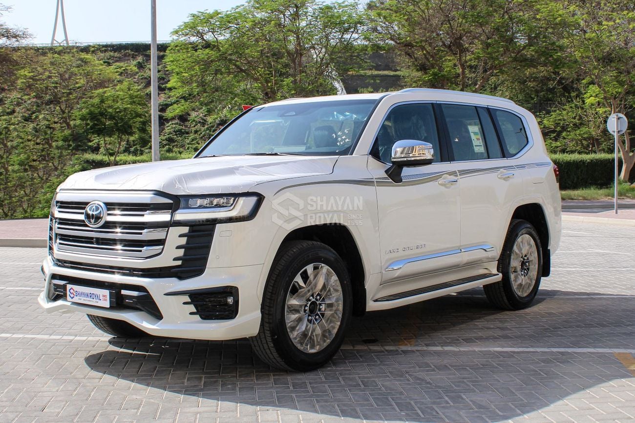 تويوتا لاند كروزر LHD LC300 4.0L PETROL V6 VX FULL OPTION WITH RADAR | SOFT DOOR CLOSING AT 7-SEATS 2026MY
