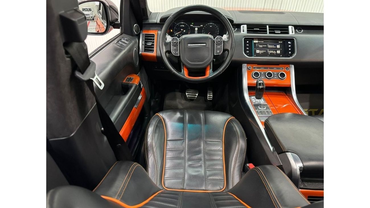 لاند روفر رينج روفر سبورت 2016 Range Rover Sport SVR, March 2025 Agency Warranty + Jan 2026 Service Contract, GCC