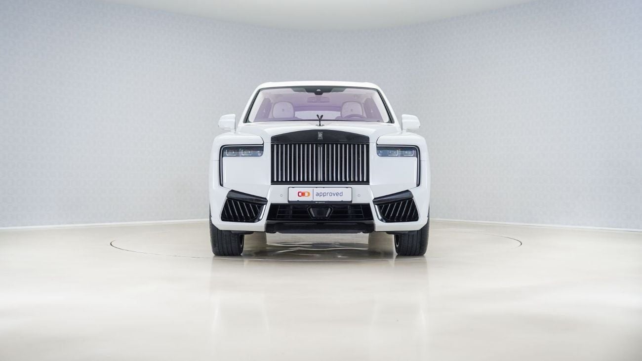 Rolls-Royce Cullinan Cullinan Black Badge | AED 35,071 PM | Warranty-Service September 2028 | GCC